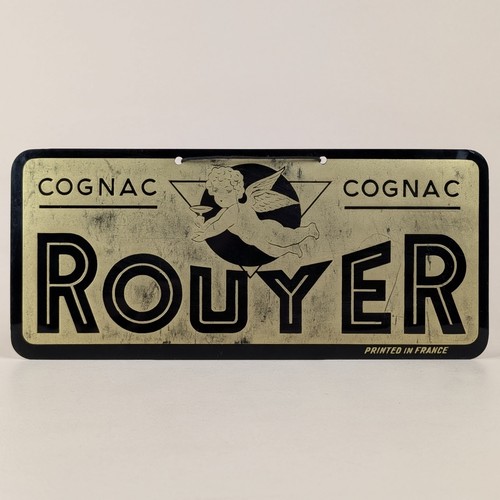 Plaque publicitaire cognac - publicitaire,