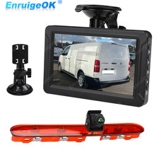 Caméra de recul avec 5" Écran AHD Pour Citroën Jumpy Peugeot Expert Fiat Scudo