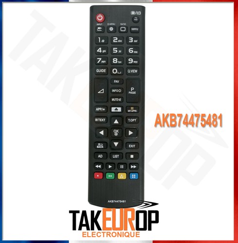 Telecommande remplacement - tv,