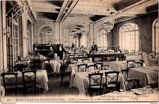 25040 postcard 14 Deauville la Plage Fleurie Normandy hotel - dining room