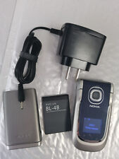 ORIGINAL Nokia 2760 Blue 100% UNLOCKED Flip Cell phone GSM 900 / 1800 SMARTPHONE