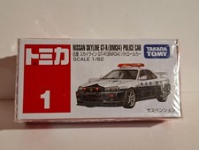 Tomica  1/62 Regular #1 Nissan Skyline GT-R (BNR34) Patrol (CP16)