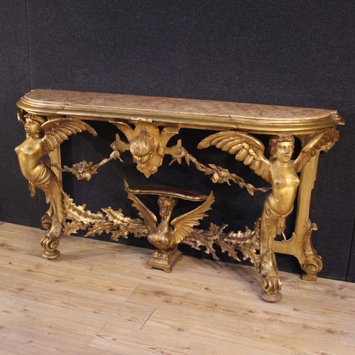 Console italienne bois - console,