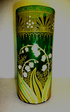 Vase rouleau ancien en verre