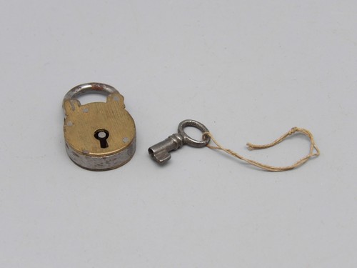 Ancien mini cadenas clef cle - ancien,