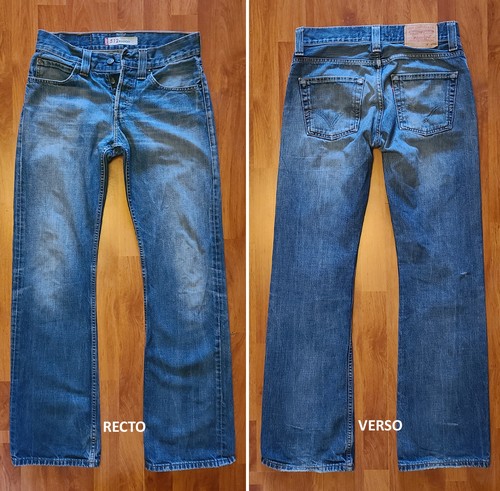 Jeans levis 512 bootcut w29 - jeans,