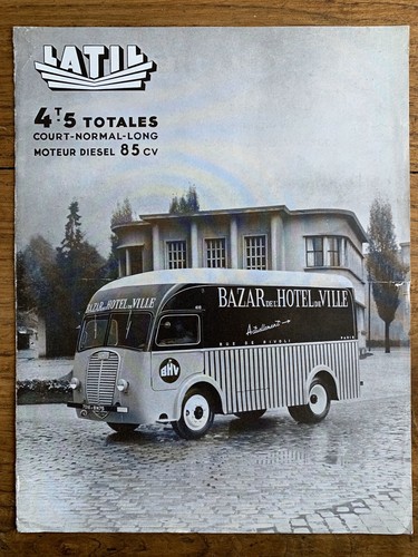 Brochure camions latil - brochure, lrs