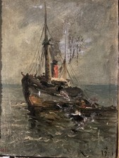 Très Belle Peinture Huile