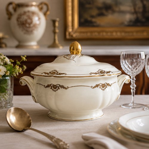 Soupière porcelaine de - porcelaine,