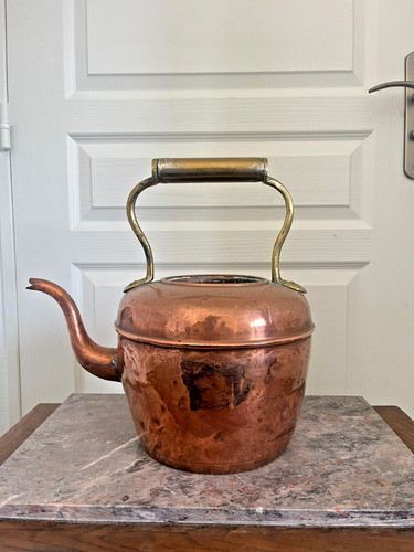 Ancien théière bouilloire - théière,