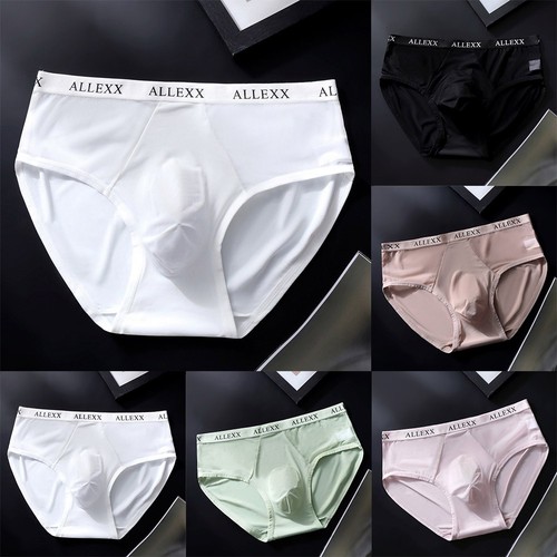 Slip homme soie glacée avec