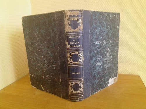 Livre ancien almanach - ancien-almanach, du