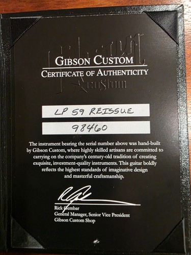 Gibson les paul custom shop - les, r9