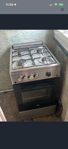 Beko cuisinière gaz four - beko,