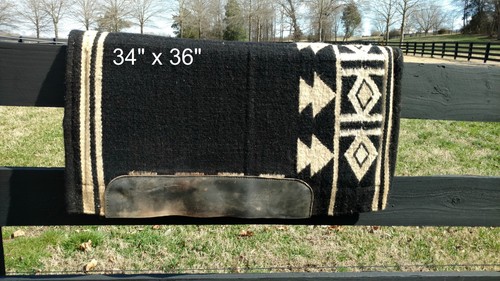 Two wool western show - wool, saddle
