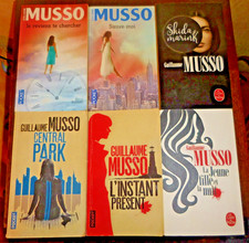 Lot 6 Livres Guillaume MUSSO