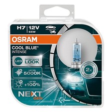 2x OSRAM COOL BLUE INTENSE next Generation H7 Ampoule feu de route 12V 55W 5000K