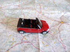 AUSTIN Mini Cooper Cabriolet rouge  SOLIDO 1/43