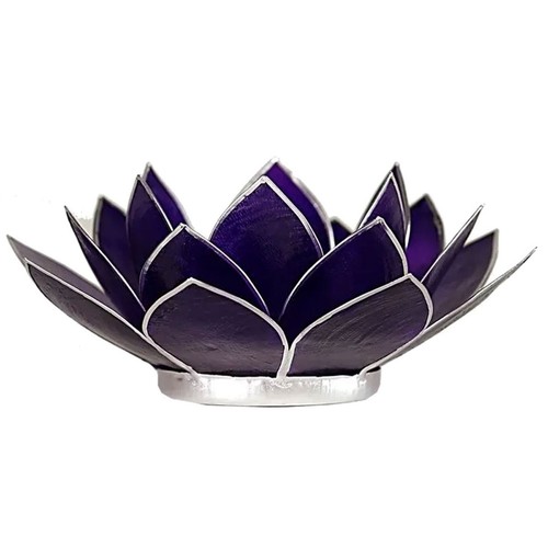 Porte bougie fleur - bougie, lotus