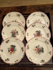 6 Assiettes à dessert Hors