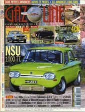 GAZOLINE n°109 02/2005 NSU 1000TT R12 GORDINI VELOREX JEEP WILLYS CJ15