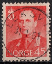 5086 Norway 1958-62, NK 460 SON Leksvik 31-1-61 (NT)