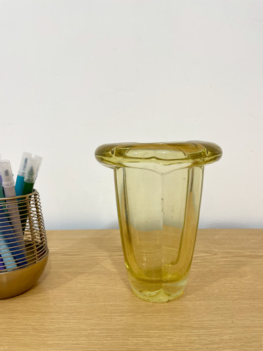 Vase art déco - art, verre