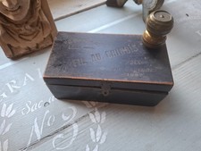 Ancienne Boite en bois fil au