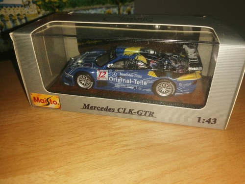 Maisto mercedes clk gtr - 1/43,