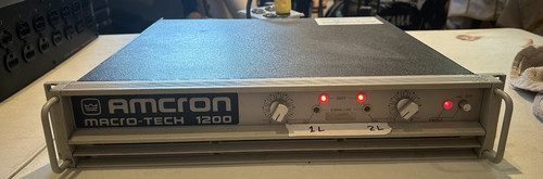 Crown macro tech 1200 - macro-tech,