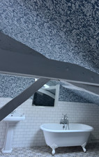 Lot 4 rouleaux de papier peint