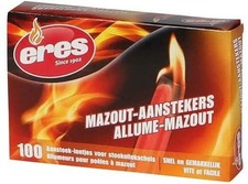 Allume-mazout 100 pieces par