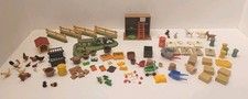playmobil lot pour compléter la ferme : clapier ,poulailler, accessoires ...