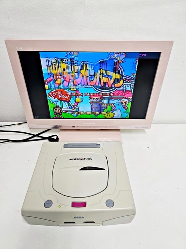 Sega saturn console - sega,
