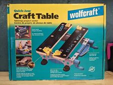 Wolfcraft Quick-Jaw Craft Table # 6162 - New in Open box