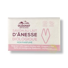 Savon lait d'ânesse bio sans