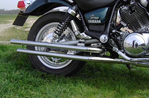 Pot exhaust muffler - exhaust, yamaha