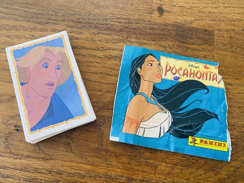 Panini pocahontas stickers - panini,