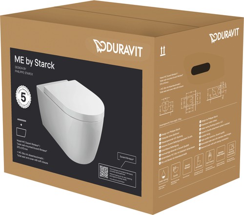 Ensemble mural duravit me - wc,