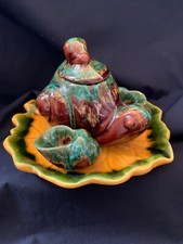 Vallauris, serviteur, sel, poivre, moutarde, forme escargot, année 70