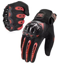 Gants protection Moto Noir Et