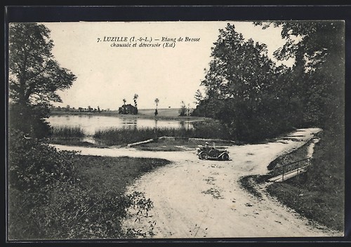 Cpa luzille l - etang, de