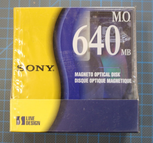 Sony 640mb magneto optical - sony,