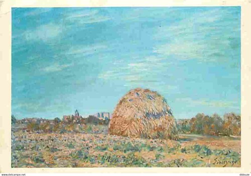 Carte postale art - -, peinture
