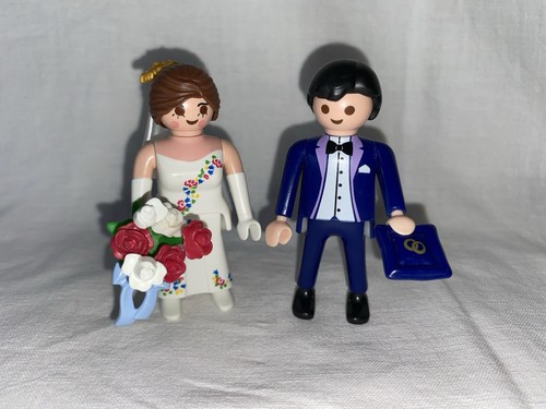 Playmobil couple mariés - couple,