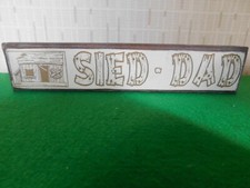 Enseigne papa Sied 24 cm de