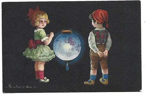 Illustration signee colombo - illustration,
