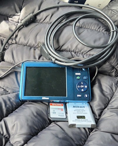 Nikon coolpix s3600 blue - s3600,