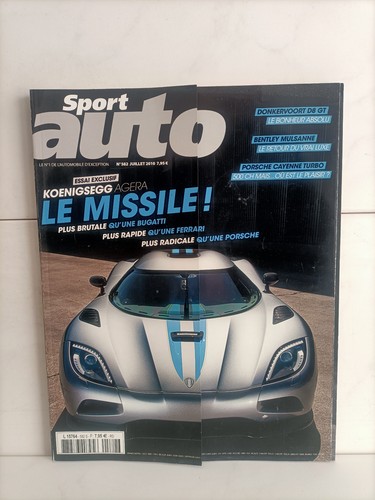 Sport auto 582 koenigsegg - sport-auto,