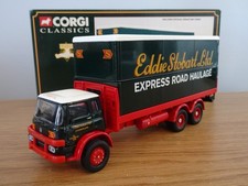 CORGI CLASSICS EDDIE STOBART BEDFORD KM RIGID BOX TRUCK MODEL 18801 1:50